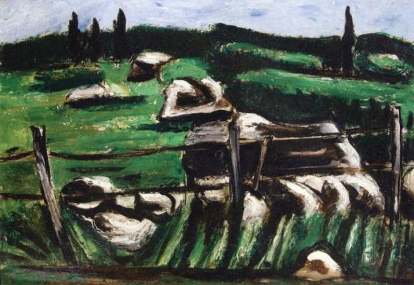 Marsden Hartley Dogtown Common