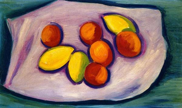 Marsden Hartley Lemons And Oranges