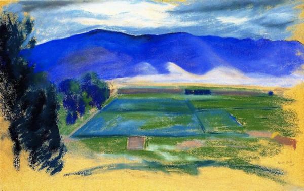 Marsden Hartley New Mexico Landscape