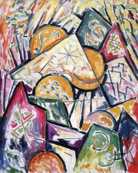 Painting No. 6 by Marsden Hartley