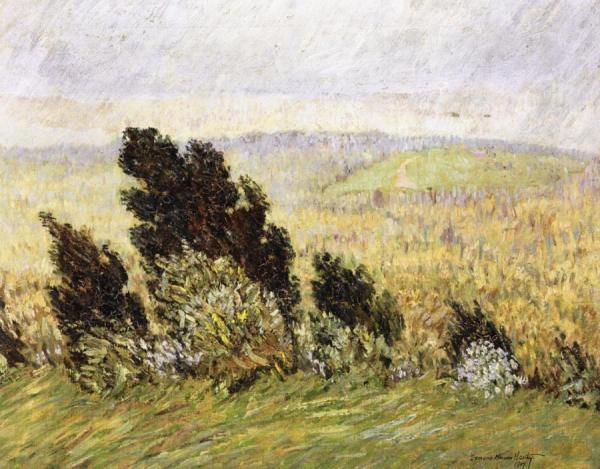 Marsden Hartley The Cedar Hedge, Chestnut Hill, Boston, Massachusetts