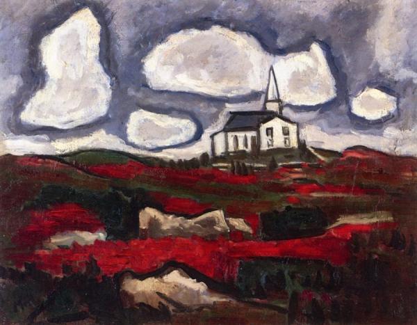 Marsden Hartley White Church