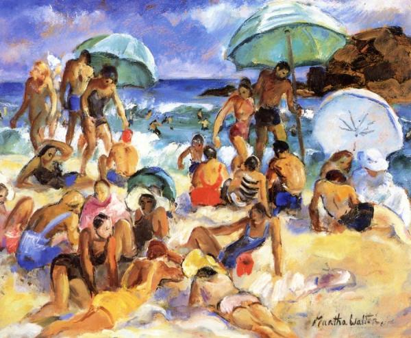 The Bathers by Martha Walter