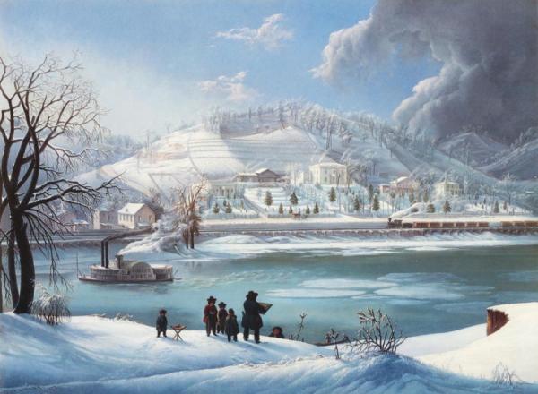 The 'forest Queen' In Winter by Martin Andreas Reisner