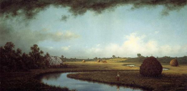 Newburyport Marches: Approaching Storm by Martin Johnson Heade