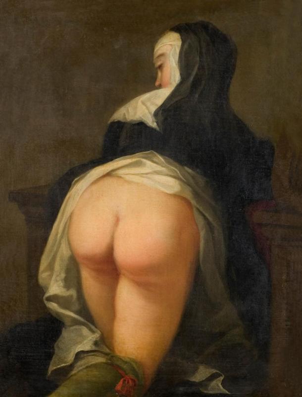Kneeling Nun, Recto by Martin Van Meytens