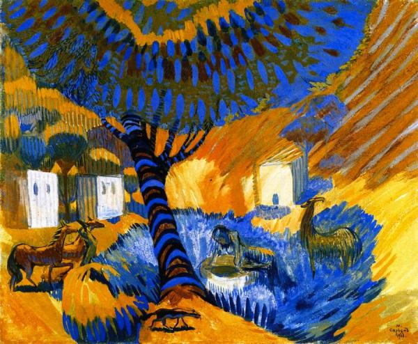 By The Well, Hot Day by Martiros Sergeevitch Sarian Oil Painting Reproductions