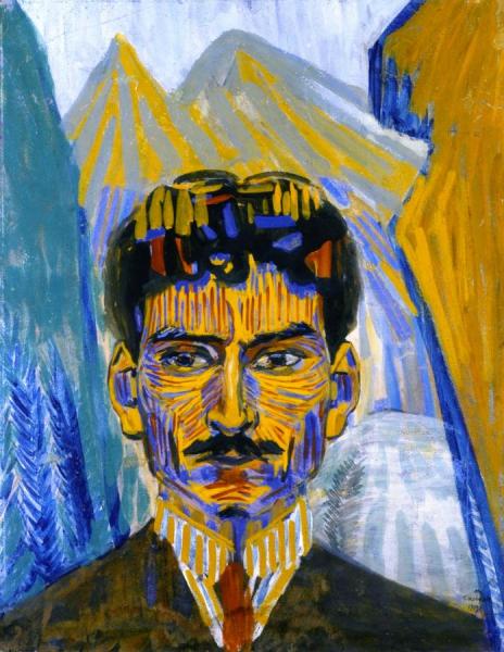 Self-portrait by Martiros Sergeevitch Sarian Oil Painting Reproductions