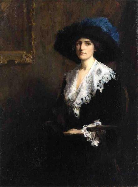 Portrait Of Mrs. Jane Byron Johnston by Mary Bradish Titcomb Oil Painting Reproductions