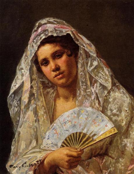 A Seville Belle by Mary Cassatt