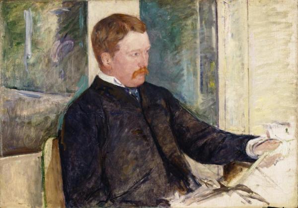 Alexander J. Cassatt,1880 by Mary Cassatt