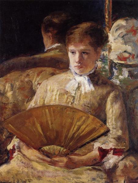 Portrait Of A Lady by Mary Cassatt