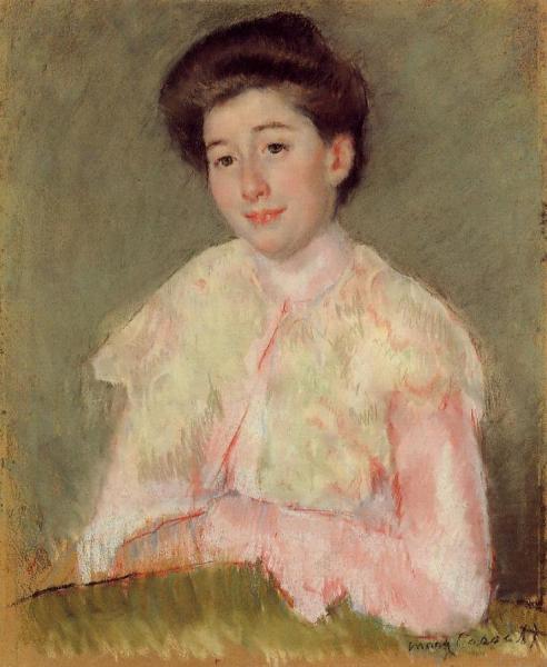 Portrait Of A Lady by Mary Cassatt