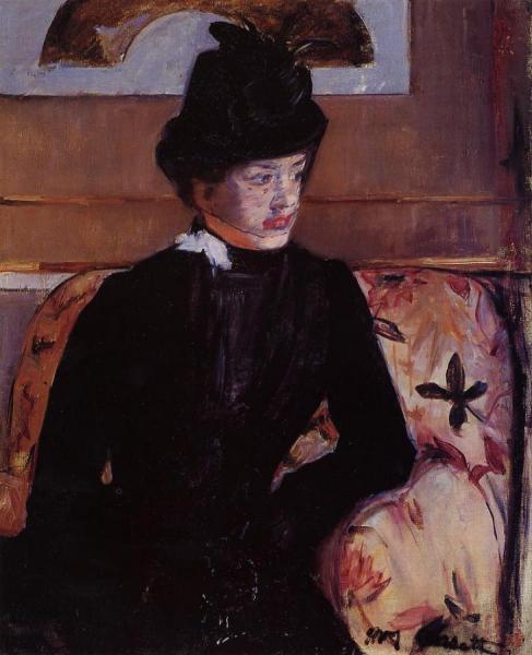 Portrait Of Madame J by Mary Cassatt