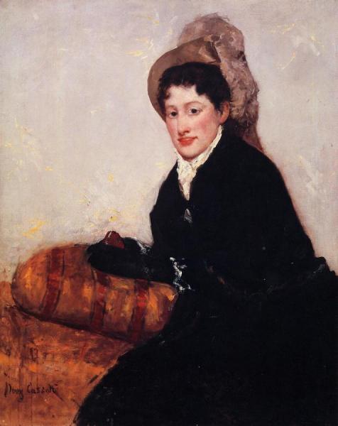 Portrait Of Madame X Dressed For The Matinee by Mary Cassatt