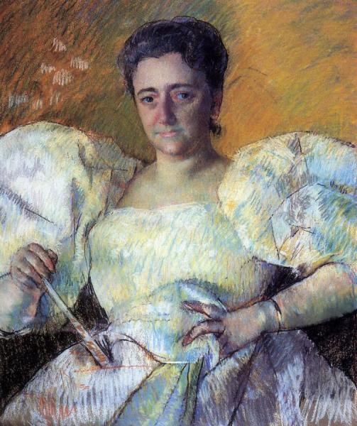 Portrait Of Mrs. H. O. Hevemeyer by Mary Cassatt