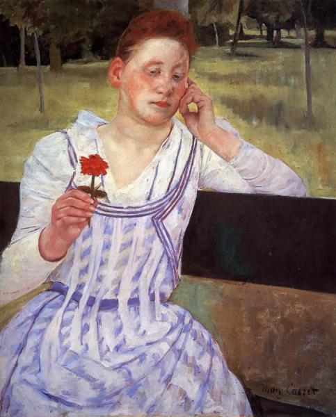 Reverie by Mary Cassatt