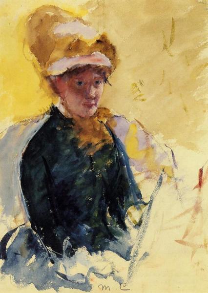 Self Portrait by Mary Cassatt