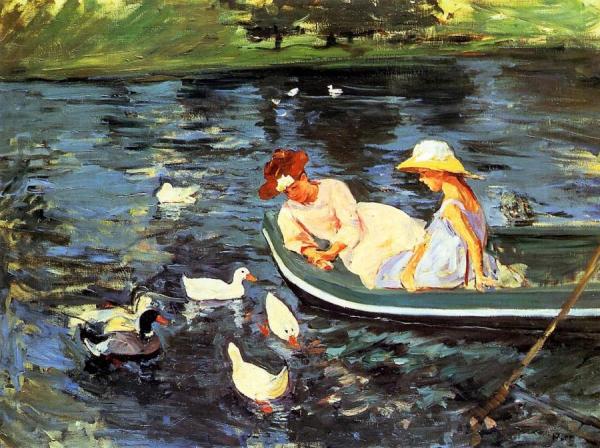 Summertime by Mary Cassatt