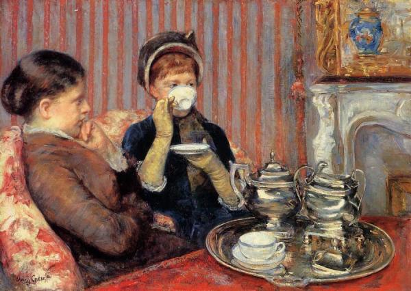 Tea by Mary Cassatt