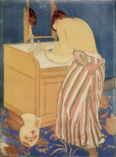 The Bath by Mary Cassatt