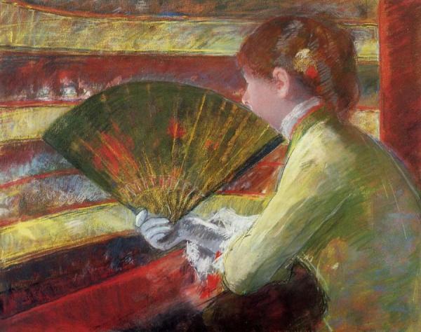 Theater by Mary Cassatt