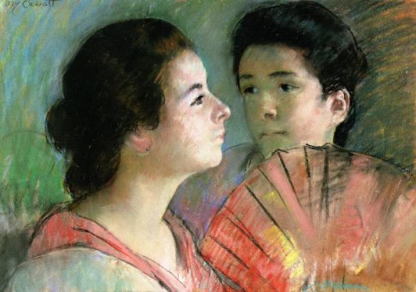 Two Sisters by Mary Cassatt