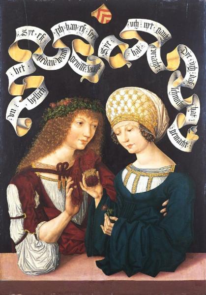 Gothaer Liebespaar by Master Of The Housebook