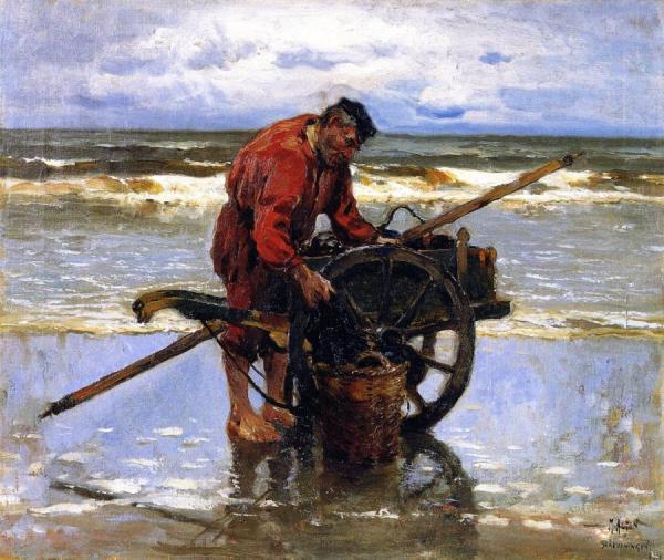 Clam Digger by Mathias Joseph Alten