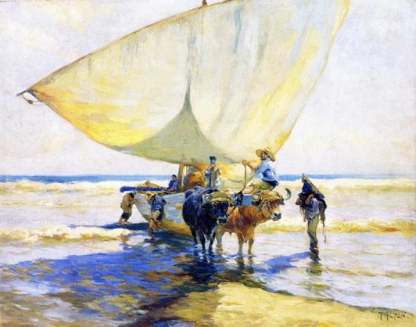 Coming Ahore by Mathias Joseph Alten