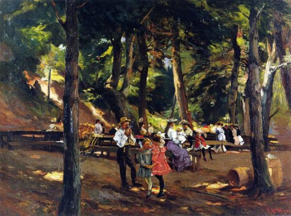 Picnic At Macatawa by Mathias Joseph Alten