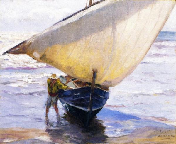 Playa Cabañal by Mathias Joseph Alten