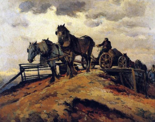 The Gravel Pit by Mathias Joseph Alten