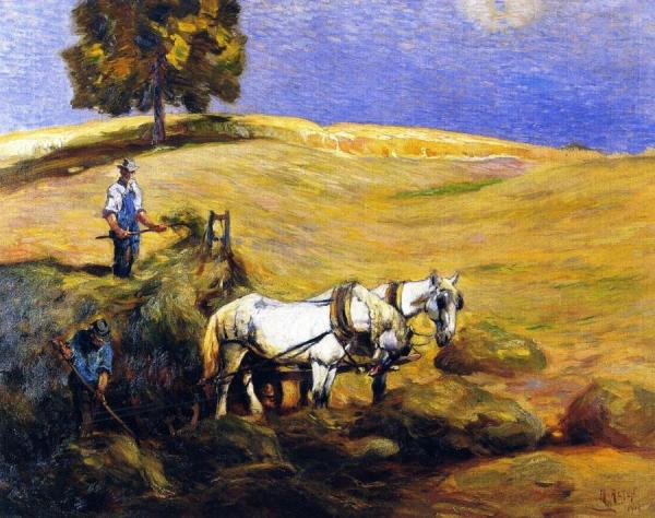 The Second Cutting by Mathias Joseph Alten Oil Painting Reproductions