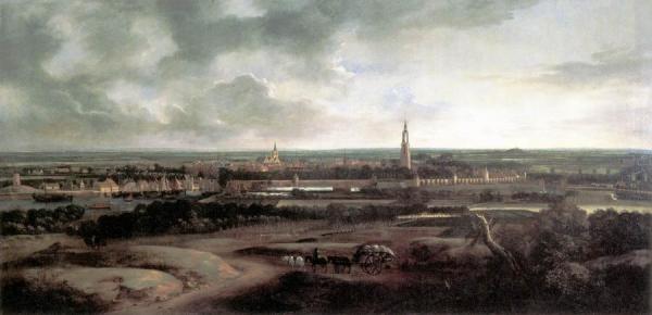 View Of Amersfoort by Matthias Withoos