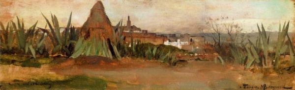 A View Of Tangiers by Maurice Bompard