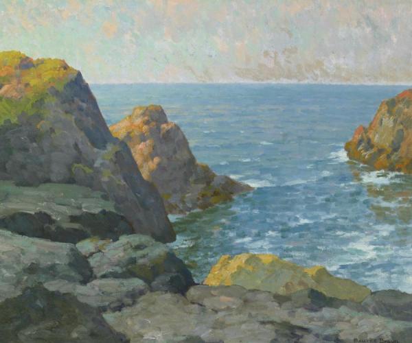 Maurice Braun A Cove Along The California Coast