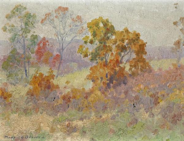 Autumn Trees, Connecticut by Maurice Braun