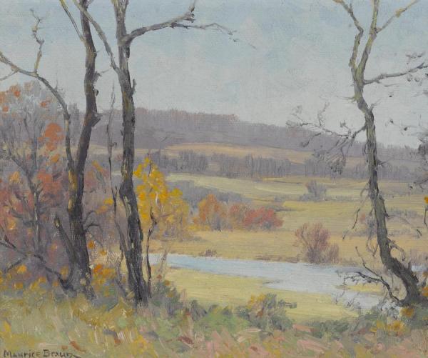 Creek Through The Valley by Maurice Braun
