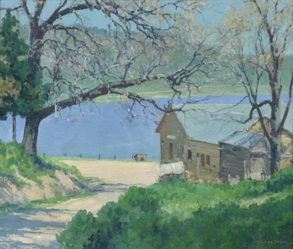 Cuyamaca Lake by Maurice Braun