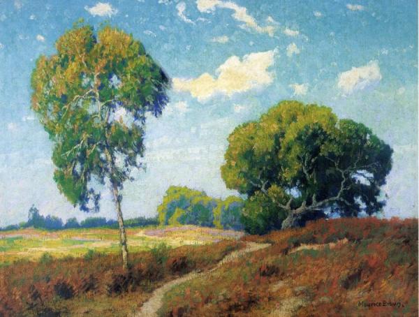 Eucalyptus & Oaks by Maurice Braun