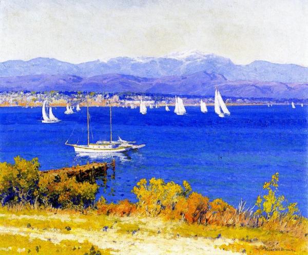 Glorietta Bay, San Diego by Maurice Braun