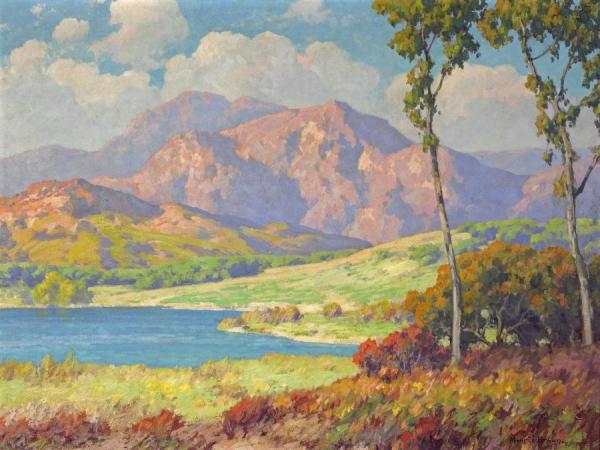 Maurice Braun Lake Hodges, San Diego