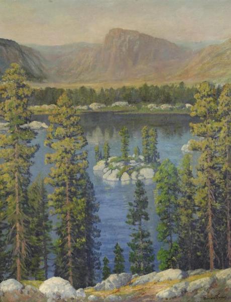 Lower Gale Lake, High Sierras by Maurice Braun