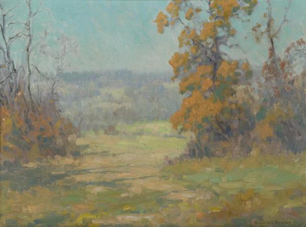 Misty Day, Autumn by Maurice Braun