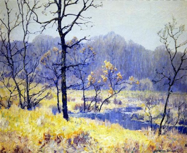 Misty Morning by Maurice Braun