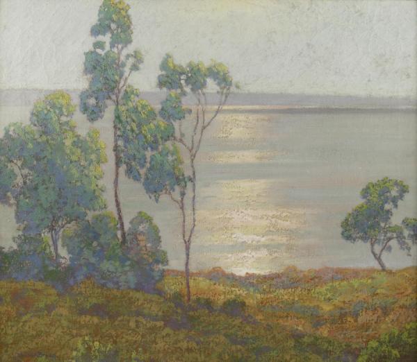 Morning Sun, San Diego Bay (from Point Loma) by Maurice Braun