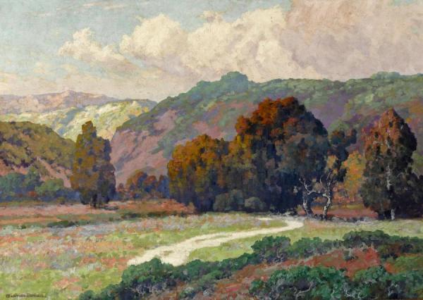 Road To The Canyon by Maurice Braun