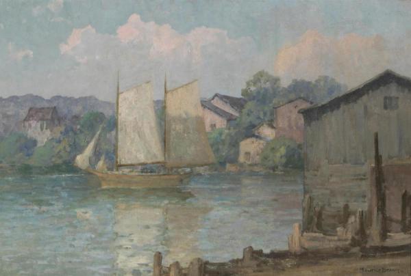 Sailing Along by Maurice Braun