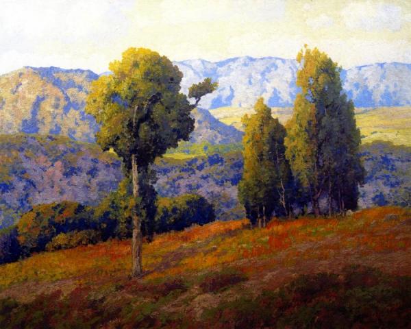 Southern California Hills by Maurice Braun